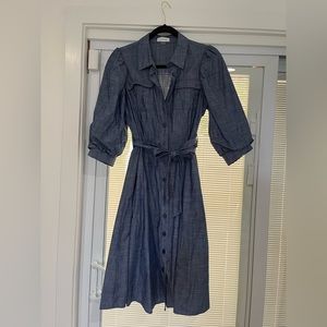 Calvin Klein denim size 6 dress